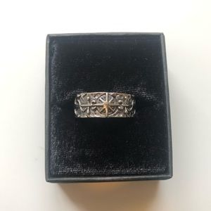 Size 10 Clocks and Colours ring